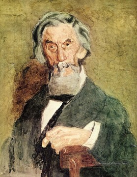  william art - Portrait de William H MacDowell portraits de réalisme inachevés Thomas Eakins
